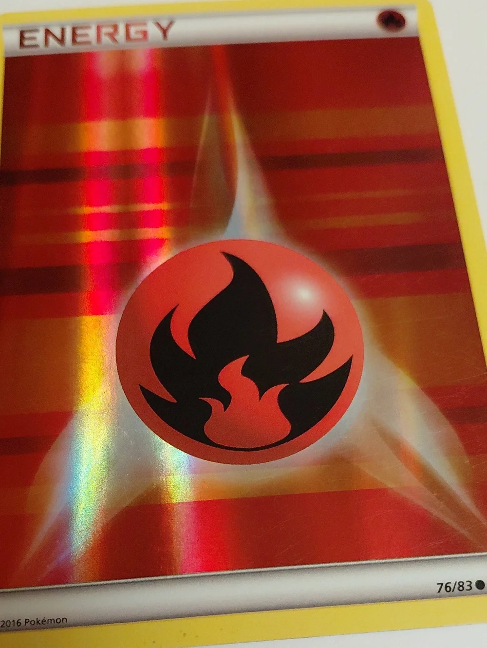 Reverse Holo Fire Energy - Generations - Rare - Pokemon Card